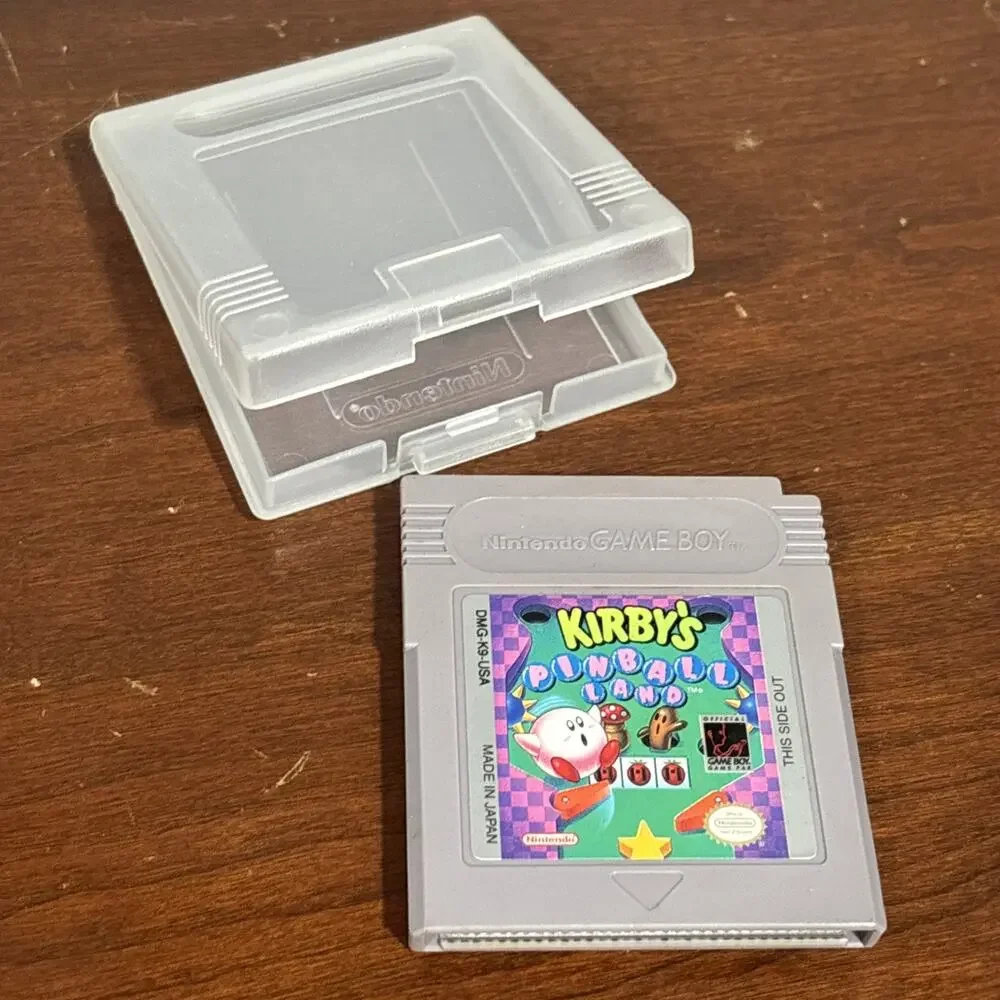 Kirby’s Pinball Land Nintendo Game Boy Cartridge Authentic Tested Classic Puzzle